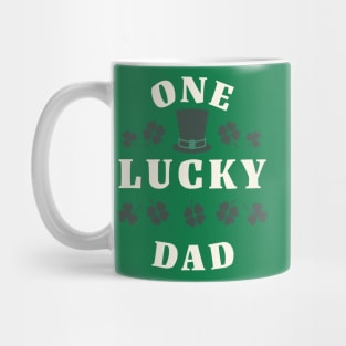 One Lucky Dad St Patricks Day Mug